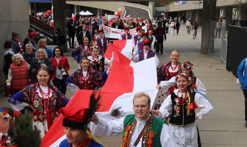 Polonijna Parada Konstytucji 3 Maja w Toronto odbyła się 10 maja
