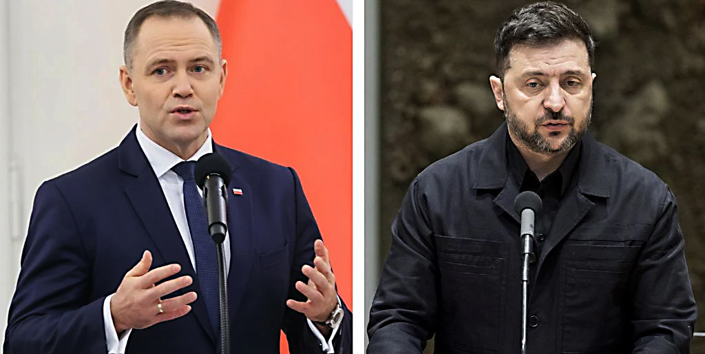 Nawrocki chce odebrać Zełenskiemu Order Orła Białego. Jest odpowiedź Kijowa