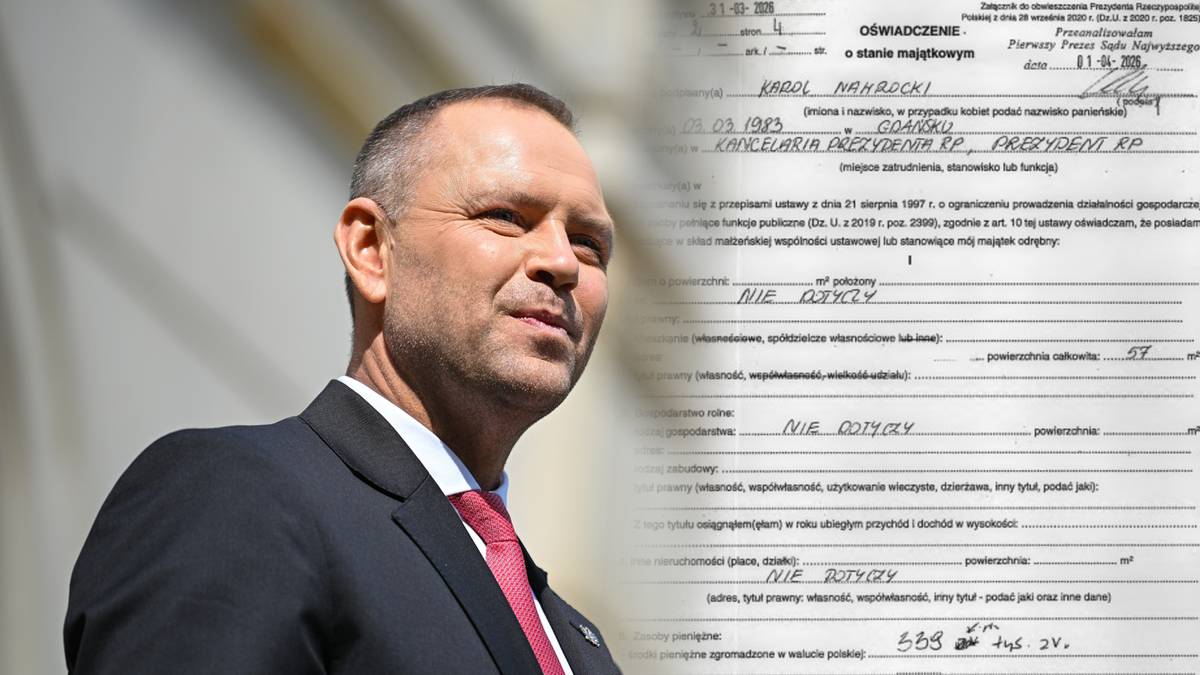 Oświadczenie majątkowe prezydenta Nawrockiego