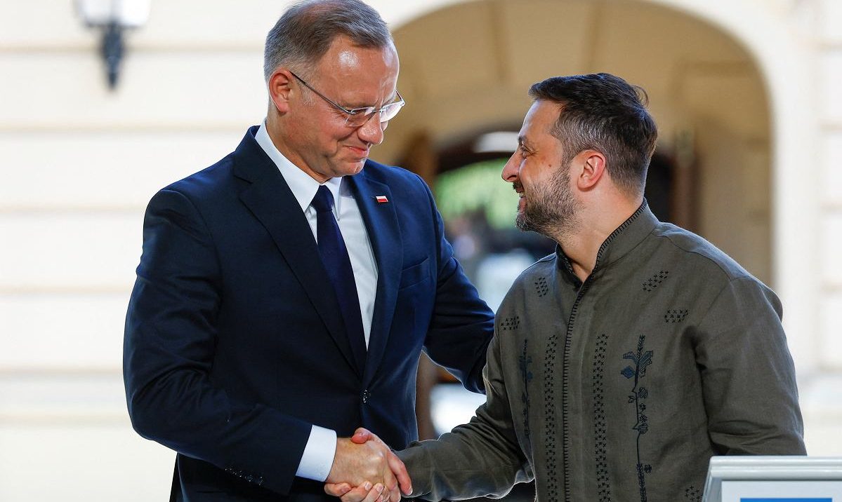 Duda skomentował sprawę odebrania orderu Zełenskiemu