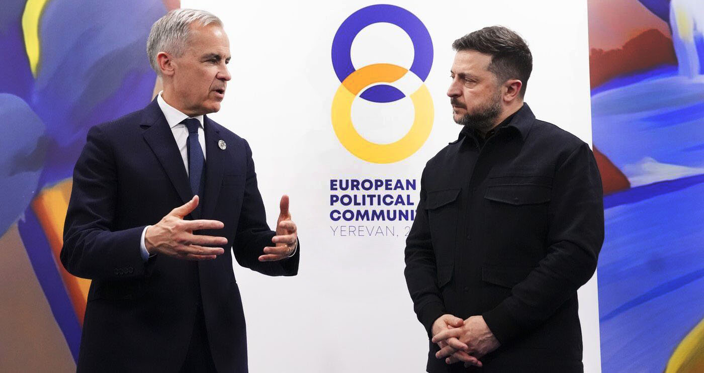 Kanada zaostrza sankcje wobec Rosji. Carney spotkał się z Zełenskim na szczycie G7