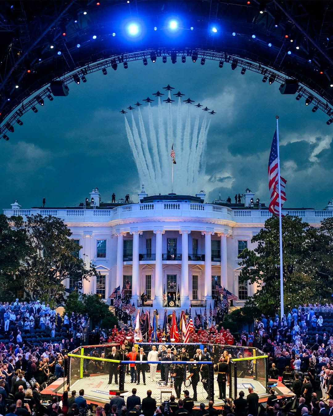Karol Nawrocki na urodzinach Donalda Trumpa