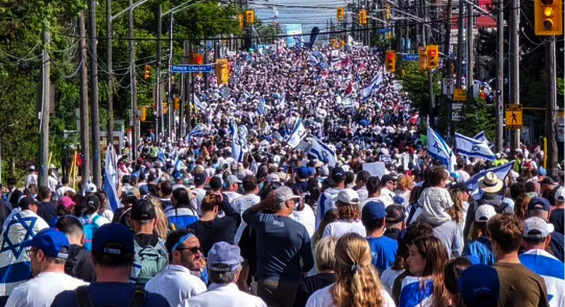 Tysiące osób przejdą ulicami Toronto w „Marszu z Izraelem”