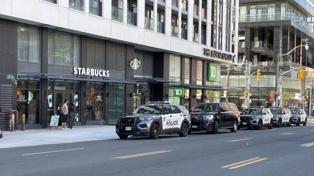Śmiertelna strzelanina w centrum Toronto