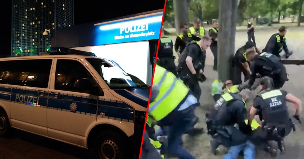 Berlin – niemiecka policja brutalnie zatrzymała Polaków