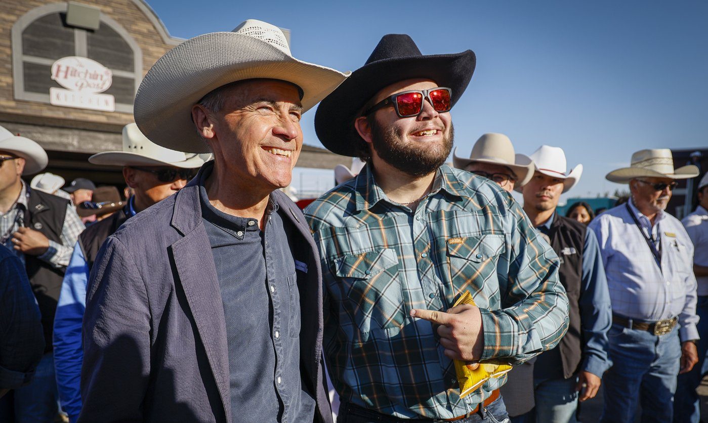 Carney na Calgary Stampede