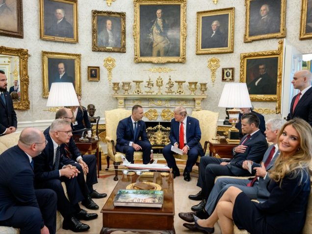 Prezydent Nawrocki z życzeniami dla USA i prezydenta Trumpa