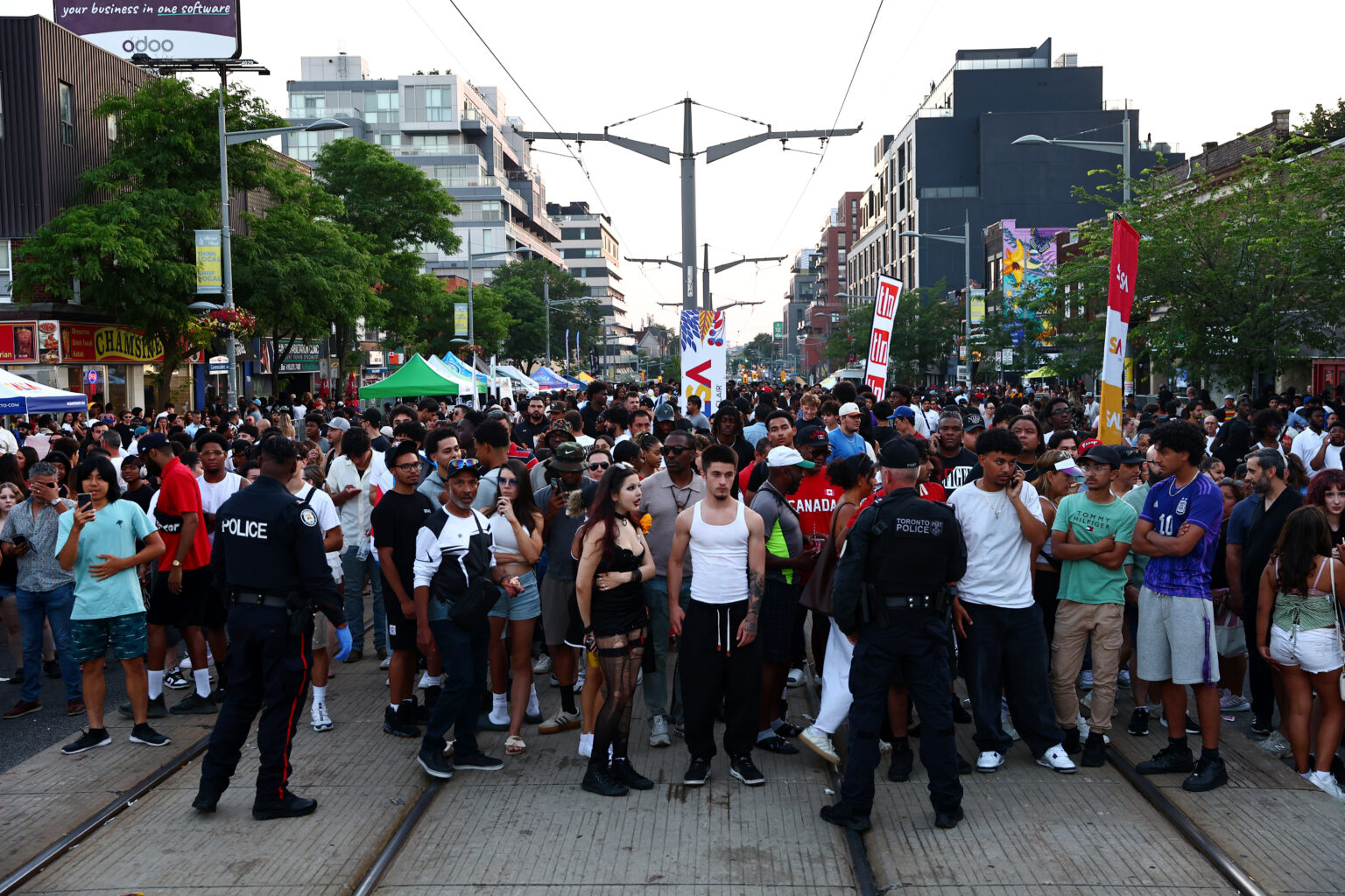 Dwie osoby zginęły w strzelaninie podczas festiwalu Salsa on St. Clair