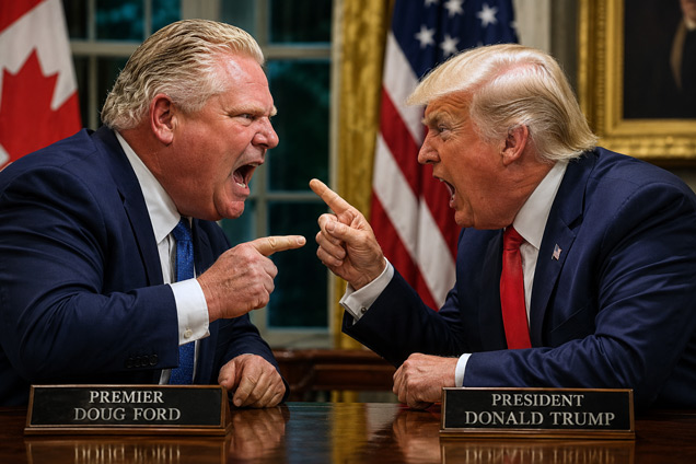 Trump do Forda: “Ty przydupasie”. Ford do Trumpa: “Ty nieudaczniku”
