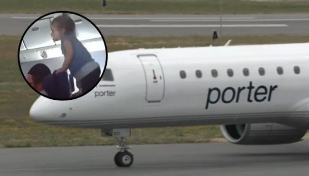Lot odwołany, bo dziecko nie chciało zapiąć pasów