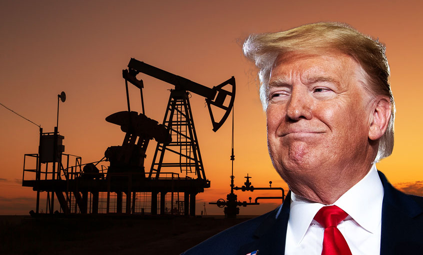 Trump ogłasza „największą umowę naftową w historii”