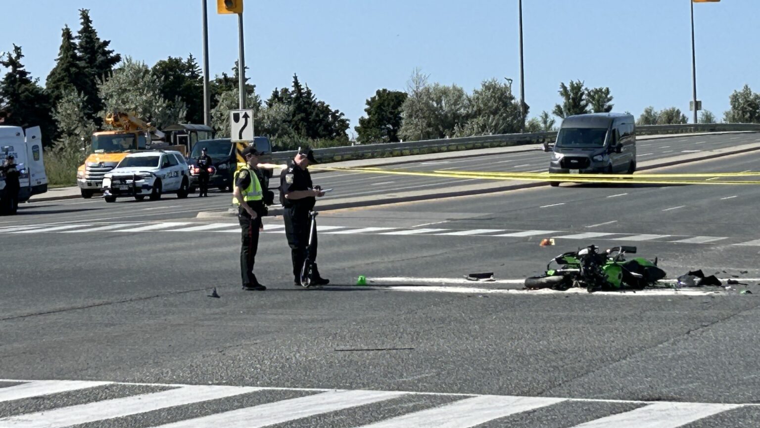 Śmiertelny wypadek motocyklisty w Brampton