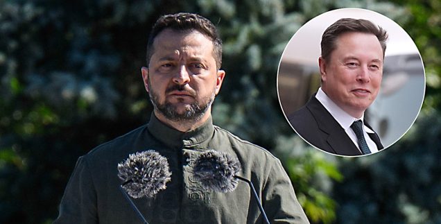 Zełenski odznaczył Elona Muska