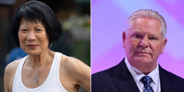 Ford jednak nie poparł Olivii Chow