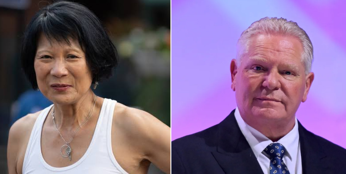 Ford jednak nie poparł Olivii Chow