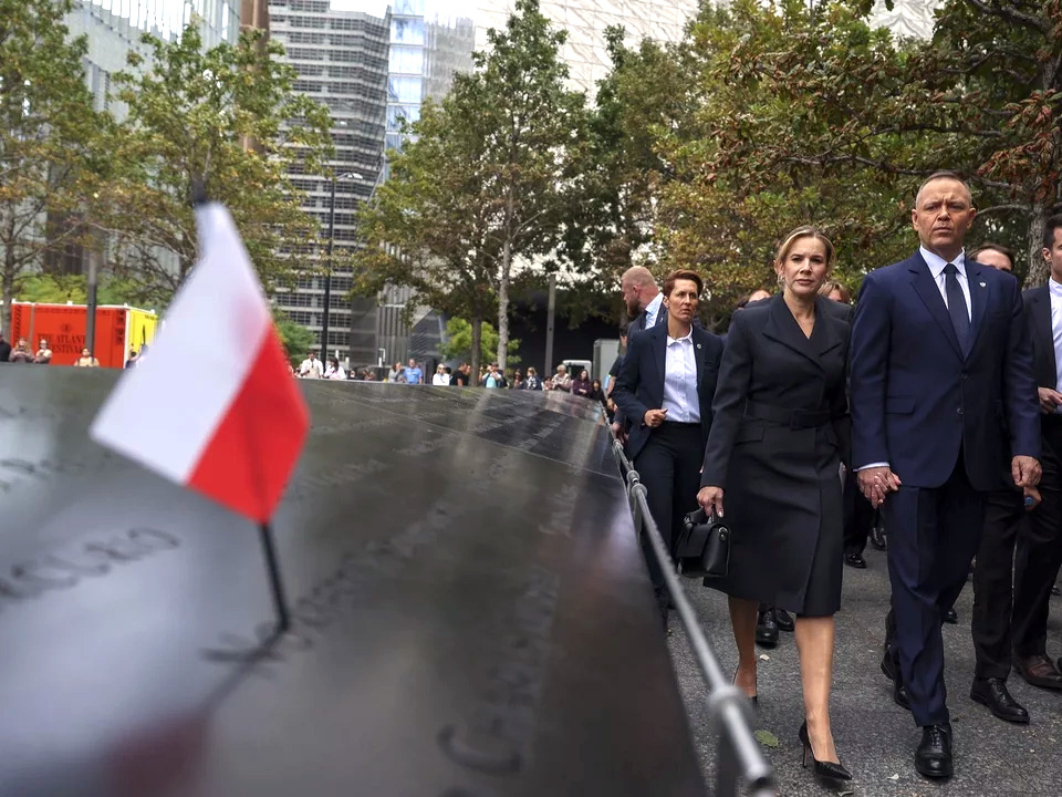 Para prezydencka oddała hołd ofiarom 11 września