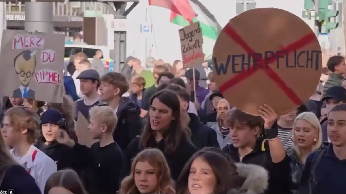 Niemieccy uczniowie protestują: „Nie weźmiemy udziału w waszych wojnach”
