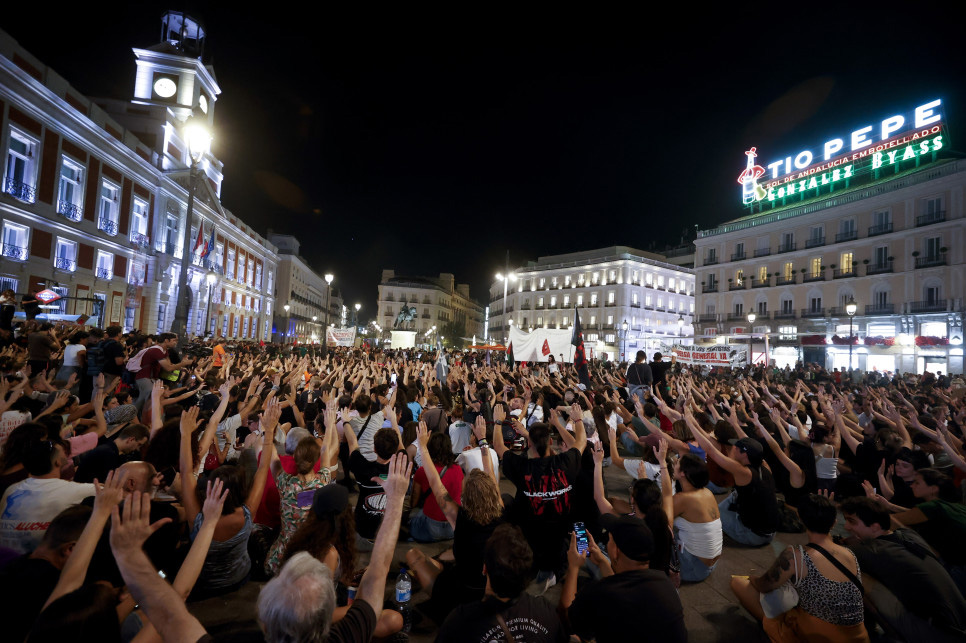 Tysiące Hiszpanów protestuje po eksmisji 87-latki