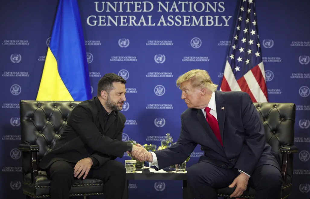 Trump spotkał się z Zełenskim. Rozmawiali o zakończeniu wojny