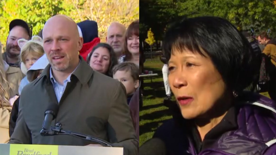 Chow i Bradford spierają się o policję