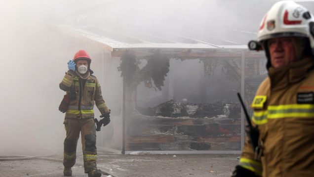 Dwaj strażacy zginęli w pożarze