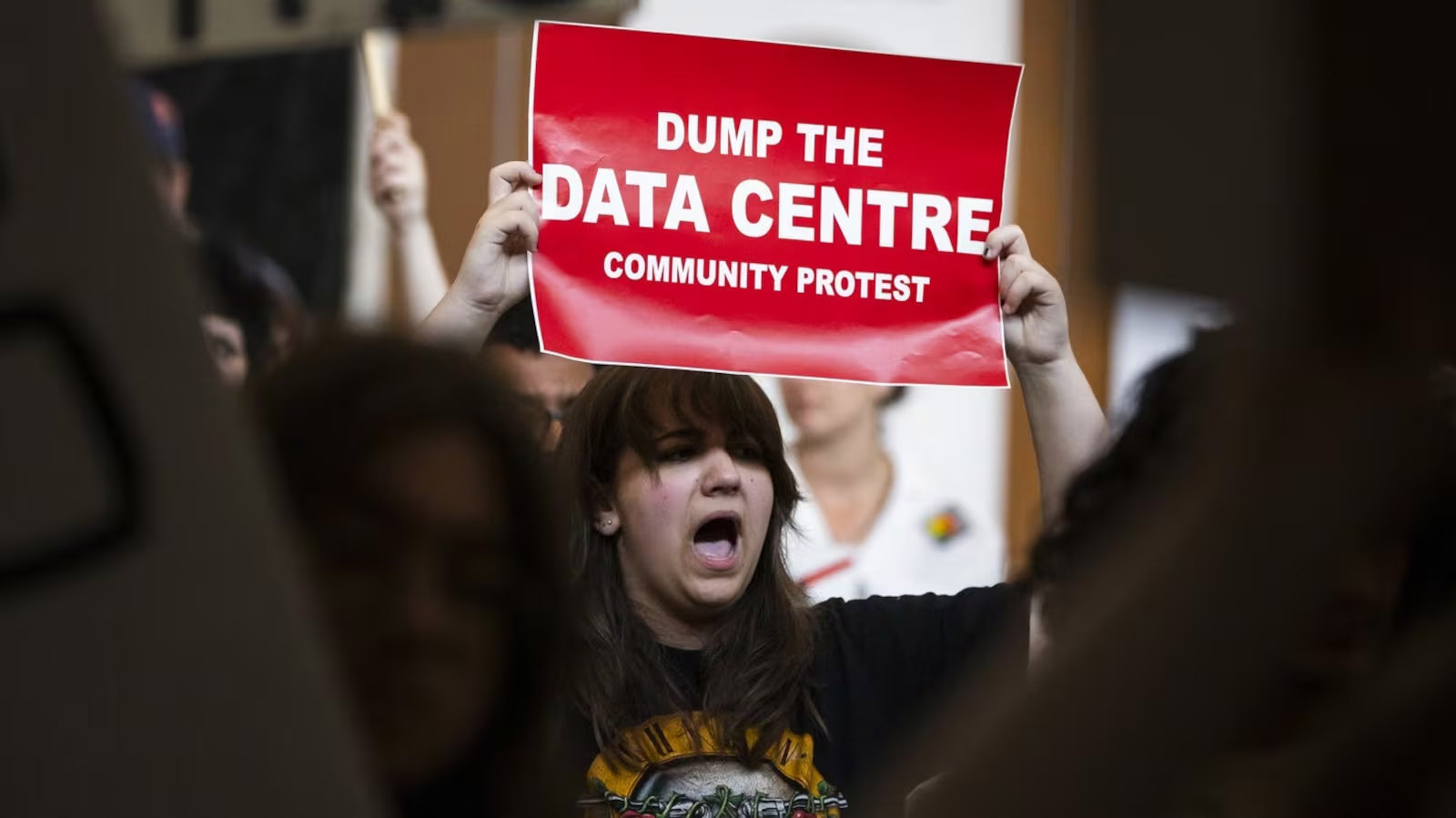 Mieszkańcy przeciw gigantom AI