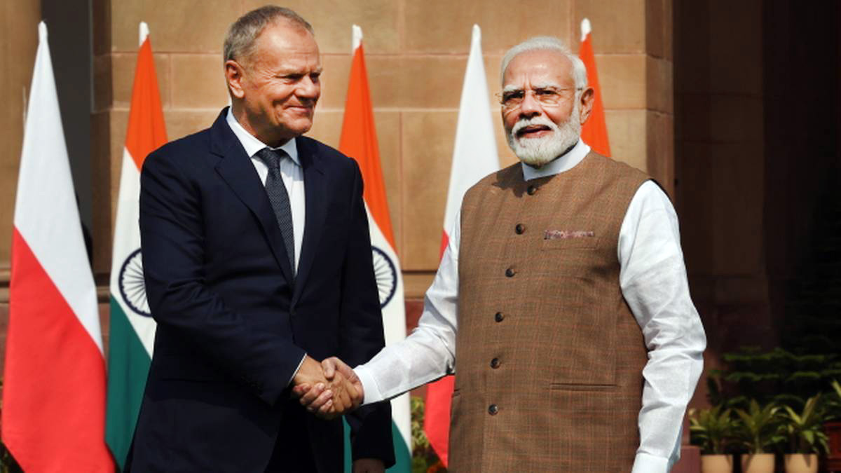 Tusk z wizytą w Indiach
