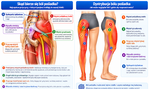 Ból w pośladku? Nie siedź z nim dłużej!